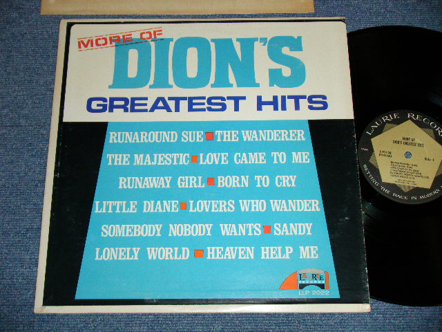 画像1: DION -  MORE  GREATEST HITS : CAPITOL Record Club Released (Ex++/MINT-) /  1967? US AMERICA "Record Club Issued" MONO Used LP