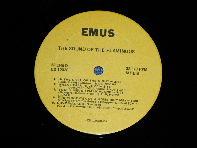 画像: The FLAMINGOS - THE SOUND OF ( Ex+/MINT-,Ex+++)  /  US AMERICA REISSUE  Used LP  