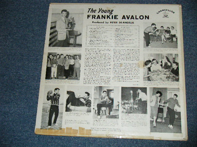 画像: FRANKIE AVALON - The YOUNG FRANKIE AVALON  ( Ex/Ex++  ) / 1960 US AMERICA ORIGINAL 1st Press "WHITE Label PROMOl"  MONO Used  LP  