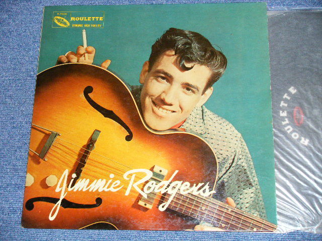 画像1: JIMMIE RODGERS - JIMMIE RODGERS  ( Ex++/Ex++ ) / 1957 US AMERICA ORIGINAL 1st Press "BLACK Label"  MONO Used  LP  