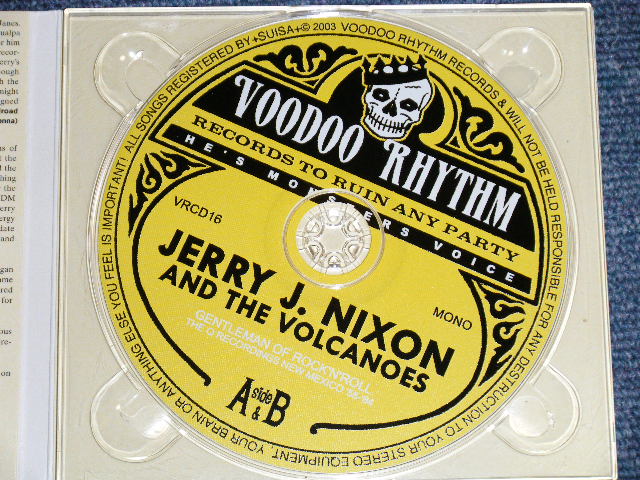 画像: JERRY J. NIXON - GENTLEMAN OF ROCK 'N' ROLL  ( MINT-/MINT)  / 2003 SWEITZERLAND  "DIGI-PACK" Used CD 
