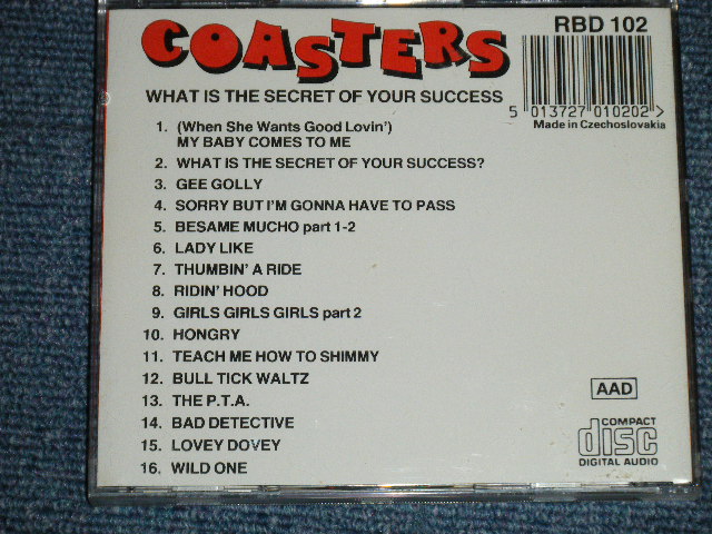 画像: THE COASTERS -  WHAT IS THE SECRET OF YOUR SUCCESS ( MINT-/MINT)  / 1996 CZECHOSLOVAKIA  Used CD 