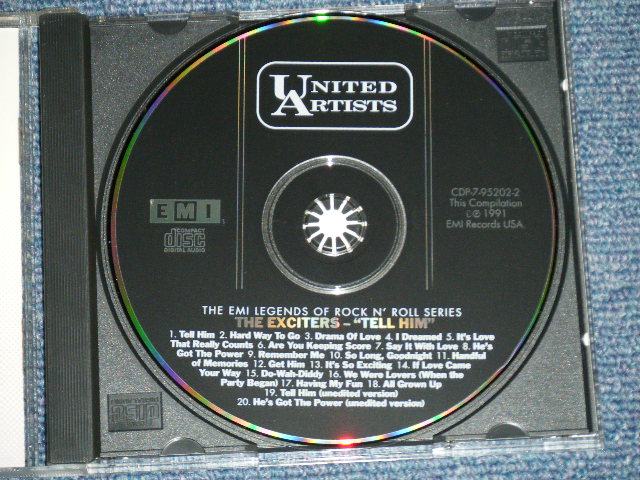 画像: THE EXCITERS - TELL HIM ( MINT/MINT)  1991 US AMERICA ORIGINAL Used CD 