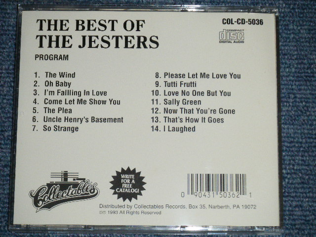 画像: THe JESTERS - THE BEST OF  ( MINT-/MINT)  / 1993 US AMERICA Used CD 