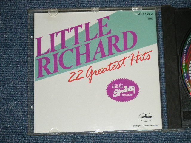 画像: LITTLE RICHARD -  22 GREATEST HITS ( MINT-/MINT  /  1987  WEST-GERMANY GERMAN Used CD 