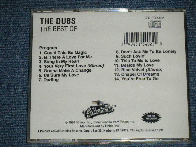 画像: THe DUBS - THE BEST OF ( MINT-/MINT)  / 1996 US AMERICA Used CD 