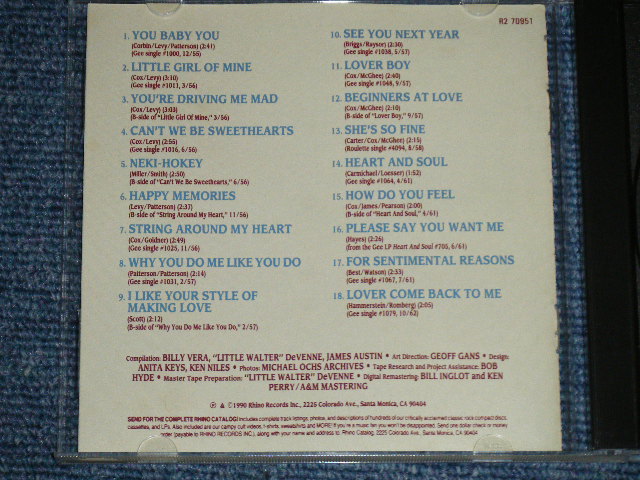 画像: THE CLEFTONES - THE BEST OF ( MINT/MINT)  / 1990 US AMERICA  Used CD 
