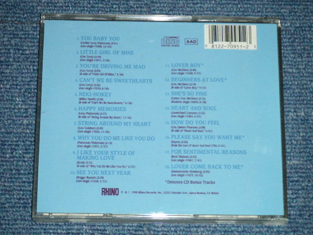 画像: THE CLEFTONES - THE BEST OF ( MINT-/MINT)  / 1990 US AMERICA  Used CD 