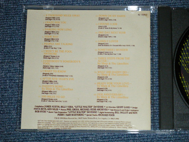 画像: THE HEARTBEATS  - THE BEST OF ( MINT-/MINT)  / 1990 US AMERICA  Used CD 