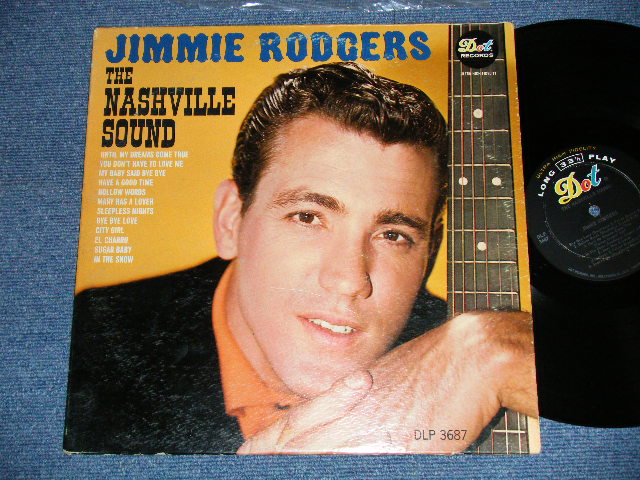 画像1: JIMMIE RODGERS -  THE NASHVILLE SOUND  ( Ex+/Ex++ ) / 1966 US AMERICA ORIGINAL MONO Used  LP  