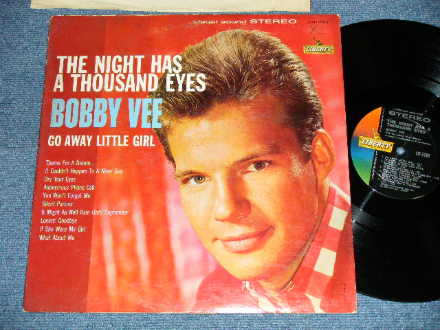 画像1: BOBBY VEE - THE NIGHT HAS A THOUSAND EYES ( Ex+/Ex++ A-3:Ex )  / 1963  US AMERICA ORIGINAL STEREO Used  LP 
