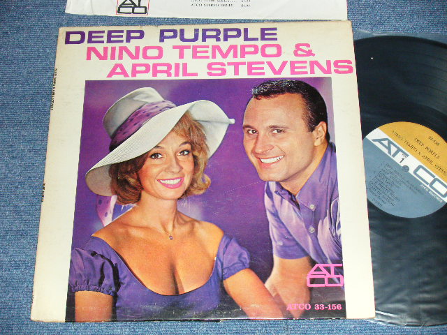 画像1: NINO TEMPO & APRIL STEVENS - DEEP PURPLE  (Ex+/Ex++ ) / 1963 US AMERICA ORIGINAL "BROWN & GRAY Label"  MONO Used  LP  