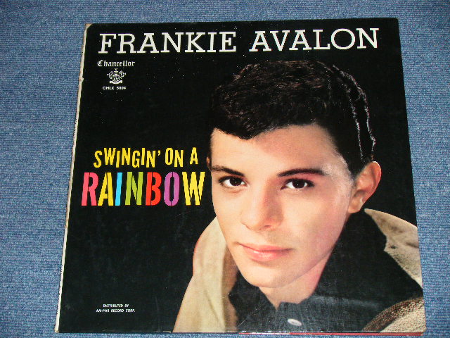 画像: FRANKIE AVALON - ..SWINGIN' ON A RAINBOW : With POSTER (Ex+/Ex+ ) / 1959 US AMERICA ORIGINAL 1st Press "BLACK Label"  MONO Used  LP  