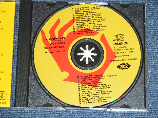 画像: va Omnibus - LAURIE VOCAL GROUPS THE DOO WOP SOUND ( MINT-/MINT)  / 1991 UK ENGLAND  ORIGINAL Used CD 