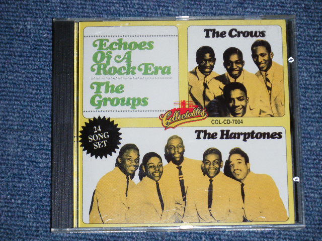 画像1: The CROWS MEET The HARPTONES - ECHOES OF A ROCK ERA : THE GROUPS ( MINT-/MINT)  / 191 US AMERICA Used CD 