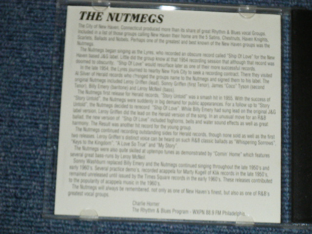 画像: The NUTMEGS - GREATEST HITS (Ex/MINT )  / 1994 US AMERICA ORIGINAL Used CD