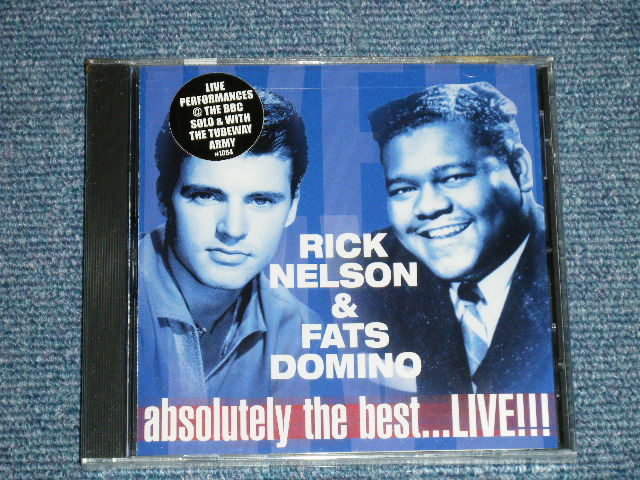 画像2: RICKY NELSON & FATS DOMINO - ABSOLUTELY THE BEST...LIVE!!! ( SEALED ) / 2000 US AMERICA ORIGINAL "BRAND NEW SEALED" CD