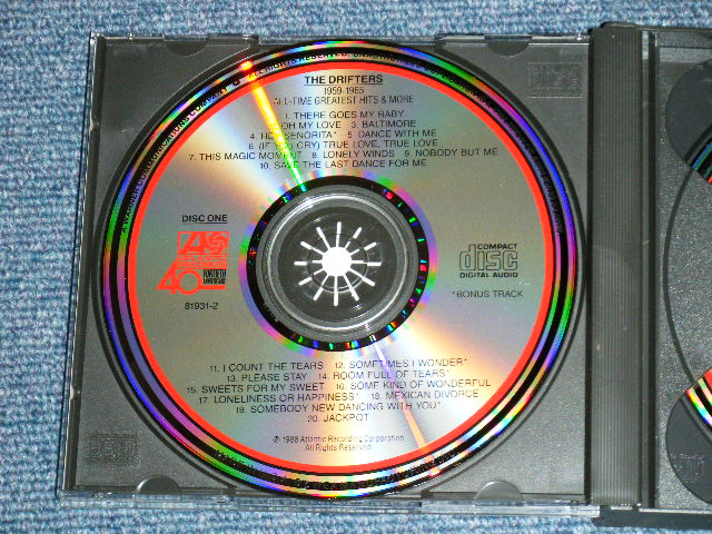 画像: THE DRIFTERS - 1959-1965(MINT-/MINT)  / 1988 US AMERICA ORIGINAL Used 2-CD