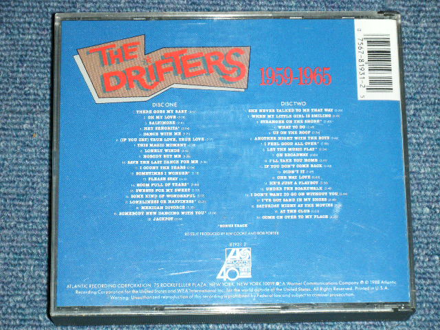 画像: THE DRIFTERS - 1959-1965(MINT-/MINT)  / 1988 US AMERICA ORIGINAL Used 2-CD