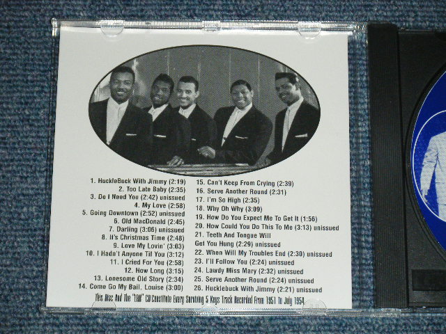 画像: The FIVE KEYS - HUCKLEBUCK WITH TIMMY ; Included UNRELEASED TRACKS! (NEW )  /  "BRAND NEW" CD 
