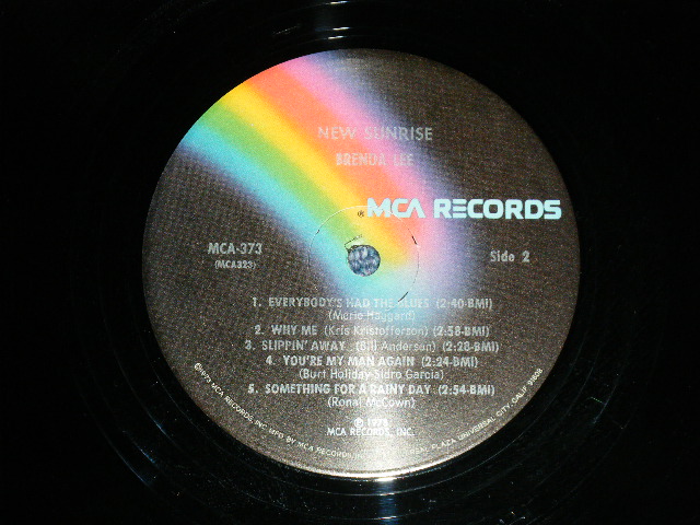 画像: BRENDA LEE - NEW SUNRISE ( Ex+/Ex+++) / 1973 US AMERICA ORIGINAL  Used   LP 