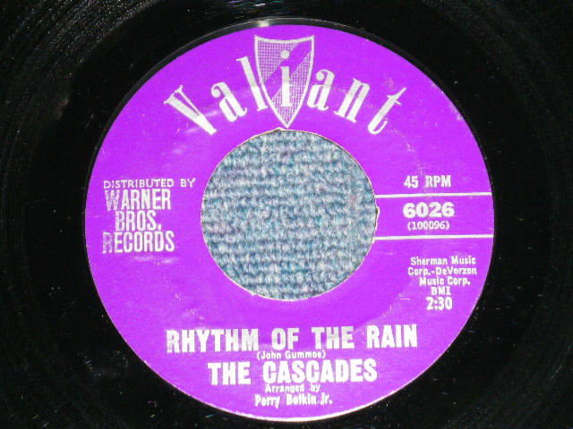 画像1: THE CASCADES - RHYTHM OF THE RAIN ( Ex++/Ex++) / 1962 US AMERICA ORIGINAL Used 7" Single 