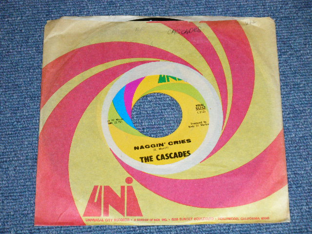 画像: THE CASCADES - MAYBE THE RAIN WILL FALL ( Ex+++/Ex+++) / 1969 US AMERICA ORIGINAL Used 7" Single 