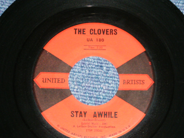 画像: THE CLOVERS - LOVE POTION NUMBER # 9 ( Ex/Ex ) / 1959 US AMERICA ORIGINAL Used 7" Single 