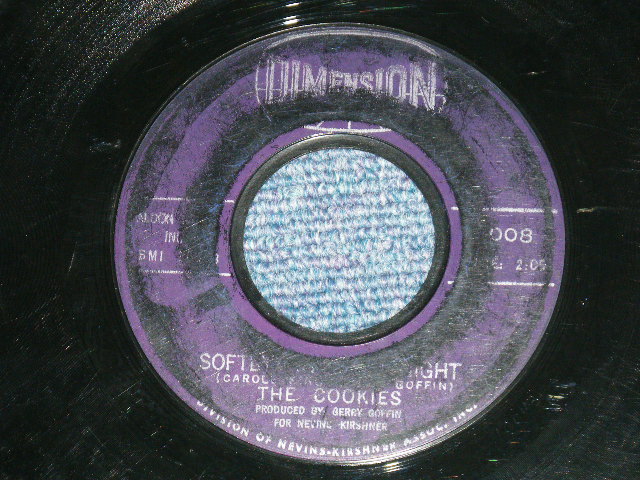 画像: THE COOKIES - DON'T SAY NOTHIN' BAD ( VGx+++/VG+++ )  / 1963 US AMERICA ORIGINAL Used 7" SINGLE 