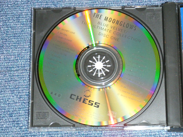画像: THE MOONGLOWS - BLUE VELVET : THE ULTIMATE COLLECTION ( MINT-/MINT ) / 1993 US AMERICA ORIGINAL Used 2-CD's 
