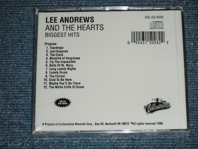 画像: LEE ANDREWS & THE HEARTS - BIGGEST HITS ( SEALED )  / 1990 US AMERICA  ORIGINAL "BRAND NEW SEALED"  CD