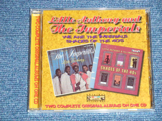 画像1: LITTLE ANTHONY and The IMPERIALS  -  WE ARE The IMPERIALS  feat. LITTLE ANTHONY + SHADES OF THE 40's ( 2 in 1 ) ( SEALED)  / 1998 UK ENGLAND  "BRAND NEW SEALED" CD