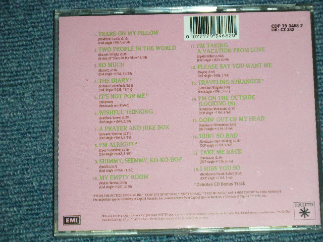 画像: LITTLE ANTHONY and The IMPERIALS  -  THE BEST OF ( NEW )  / 1980's UK ENGLAND  ORIGINAL "BRAND NEW"  CD