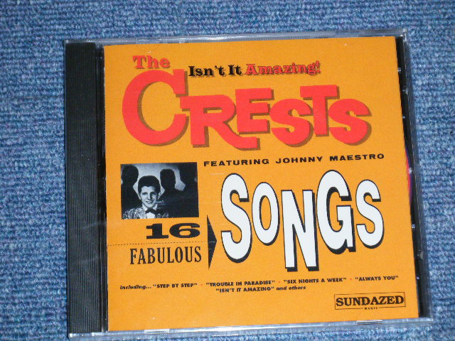 画像1: The CRESTS -  ISN'T IT AMAZING!  ( SEALED)  / 1996 US AMERICA ORIGINAL "BRAND NEW SEALED" CD