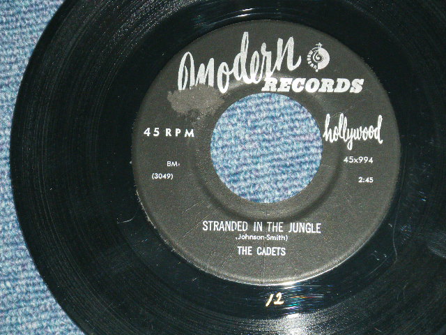 画像1: THE CADETS -  STRANDED IN THE JUNGLE : I WANT YOU   ( Ex++/Ex++  ) / 1956 US AMERICA ORIGINAL Used 7" Single 