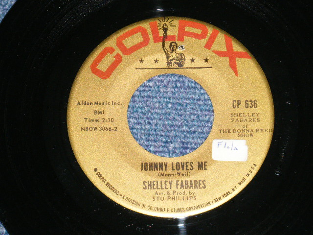 画像1: SHELLEY FABARES - JOHNNY LOVES ME : I'M GROWING ( BARRY MANN  Works )   ( Ex+++/Ex+++)  / 1962 US AMERICA ORIGINAL   Used 7" SINGLE 