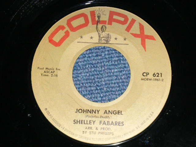 画像: SHELLEY FABARES - JOHNNY ANGEL : WHERE'S IT GONNA GET ME?   ( MINT-/MINT- )  / 1962 US AMERICA ORIGINAL   Used 7" SINGLE 