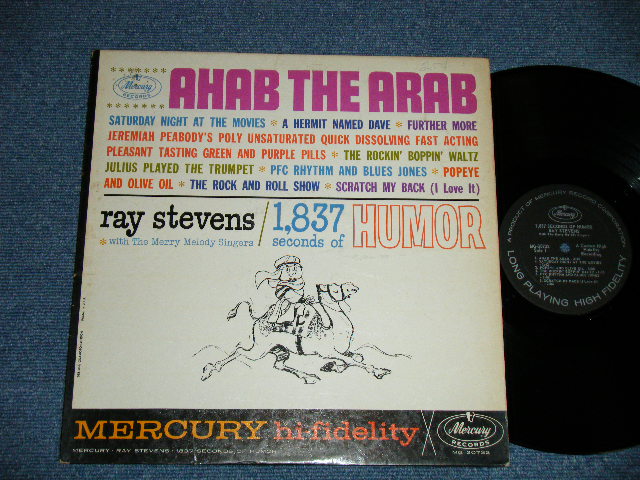 画像1: RAY STEVENS  - 1,837 seconds of HUMOR ( Comical Songs)  ( Ex++/Ex++)  / 1962 US AMERICA ORIGINAL 1st Press "BLACK Label"  MONO Used  LP  