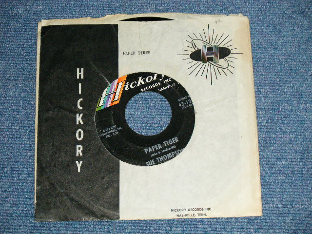 画像1: SUE THOMPSON - PAPER TIGER : MAMA DON'T CRY AT MY WEDDING  (Ex++/Ex++)  / 1964 US AMERICA ORIGINAL   Used 7" SINGL