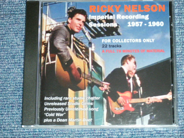 画像1: RICKY NELSON - THE IMPERIAL RECORDING SESSIONS 1957-1960 ( SEALED )  / 2008 EUROPE "BRAND NEW Sealed" 2 CD  