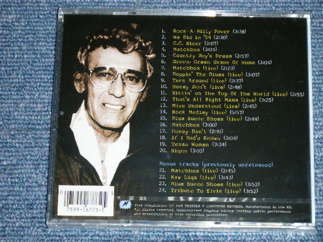 画像: CARL PERKINS - ROCK-A-BILLY FEVER : THE BEST OF THE SUEDE AND DOT RECORDINGS ( SEALED )  / 2008 EUROPE "BRAND NEW Sealed" 2 CD  