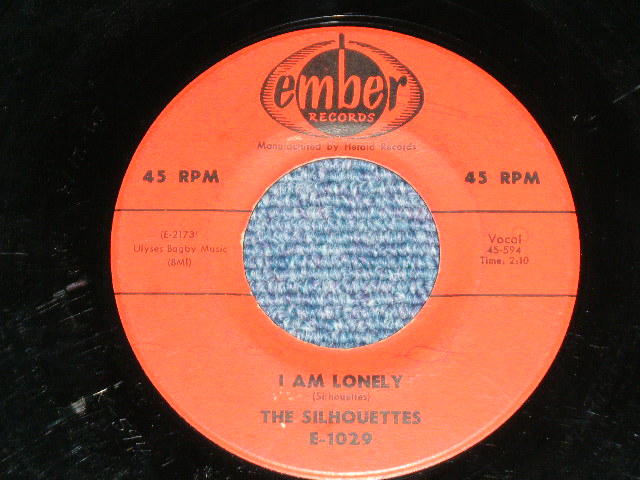 画像: THE SILHOUETTES - GET A JOB : I AM LONELY ( VG++/VG++ )  / 1958 US AMERICA ORIGINAL Used 7"SINGLE 