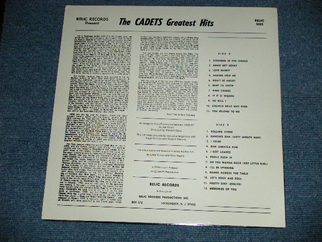画像: The CADETS - GREATEST HITS  ( MINT-/MINT-)  / 1980's  US AMERICA  Used LP 