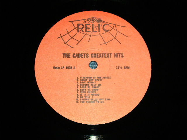 画像: The CADETS - GREATEST HITS  ( MINT-/MINT-)  / 1980's  US AMERICA  Used LP 