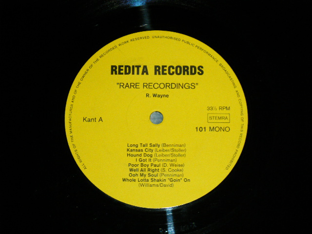画像: LITTLE RICHARD - WELL ALRIGHT ( Ex+++/MINT)  / 1980's  HOLLAND ORIGINAL Used LP 