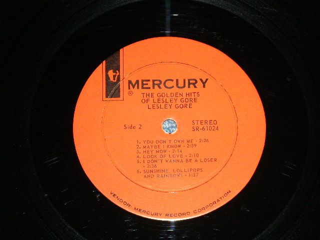 画像: LESLEY GORE - THE GOLDEN HITS ( Ex+/Ex++ )  / 1965 US AMERICA ORIGINAL STEREO  "With ORIGINAL INNER SLEEVE"  Used  LP  