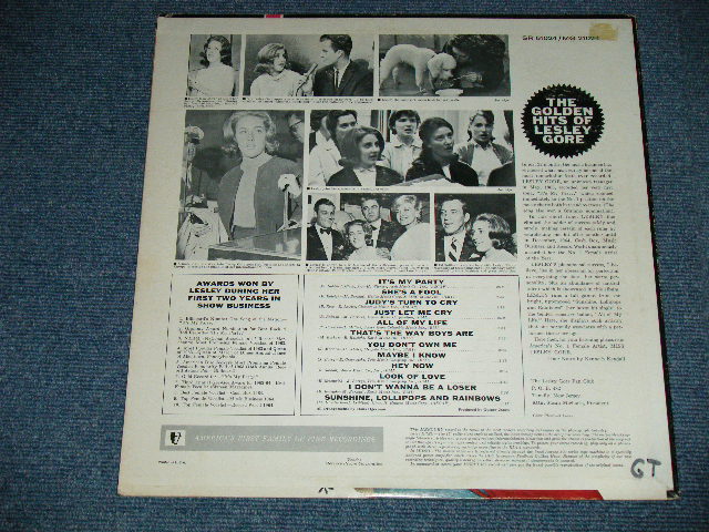 画像: LESLEY GORE - THE GOLDEN HITS ( Ex+/Ex++ )  / 1965 US AMERICA ORIGINAL STEREO  "With ORIGINAL INNER SLEEVE"  Used  LP  