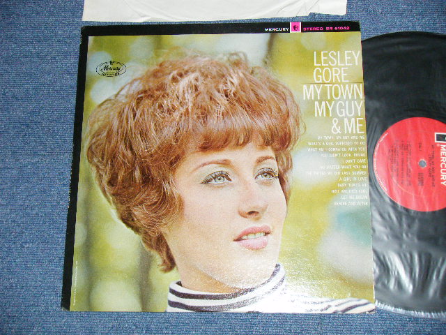 画像1: LESLEY GORE -  MY TOWN MY GUY & ME ( Ex++/Ex+++,Ex++ Looks:Ex)   / 1965 US AMERICA ORIGINAL "RED LABEL" STEREO  Used  LP  