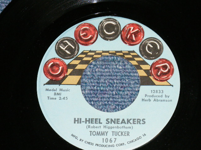 画像1: TOMMY TUCKER - HI-HEEL SNEAKERS : I DON'T WANT 'CHA ( Ex+++/Ex+++ )  /   US AMERICA  "2nd Press Label"   Used 7" SINGLE 