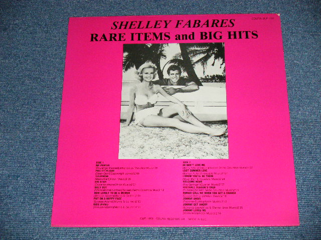 画像: SHELLEY FABARES -  RARE ITEMS and BIG HITS ( 17 Tracks )  ( NEW ) / 1989  EUROPE REISSUE or ORIGINAL  "BRAND NEW" LP  
